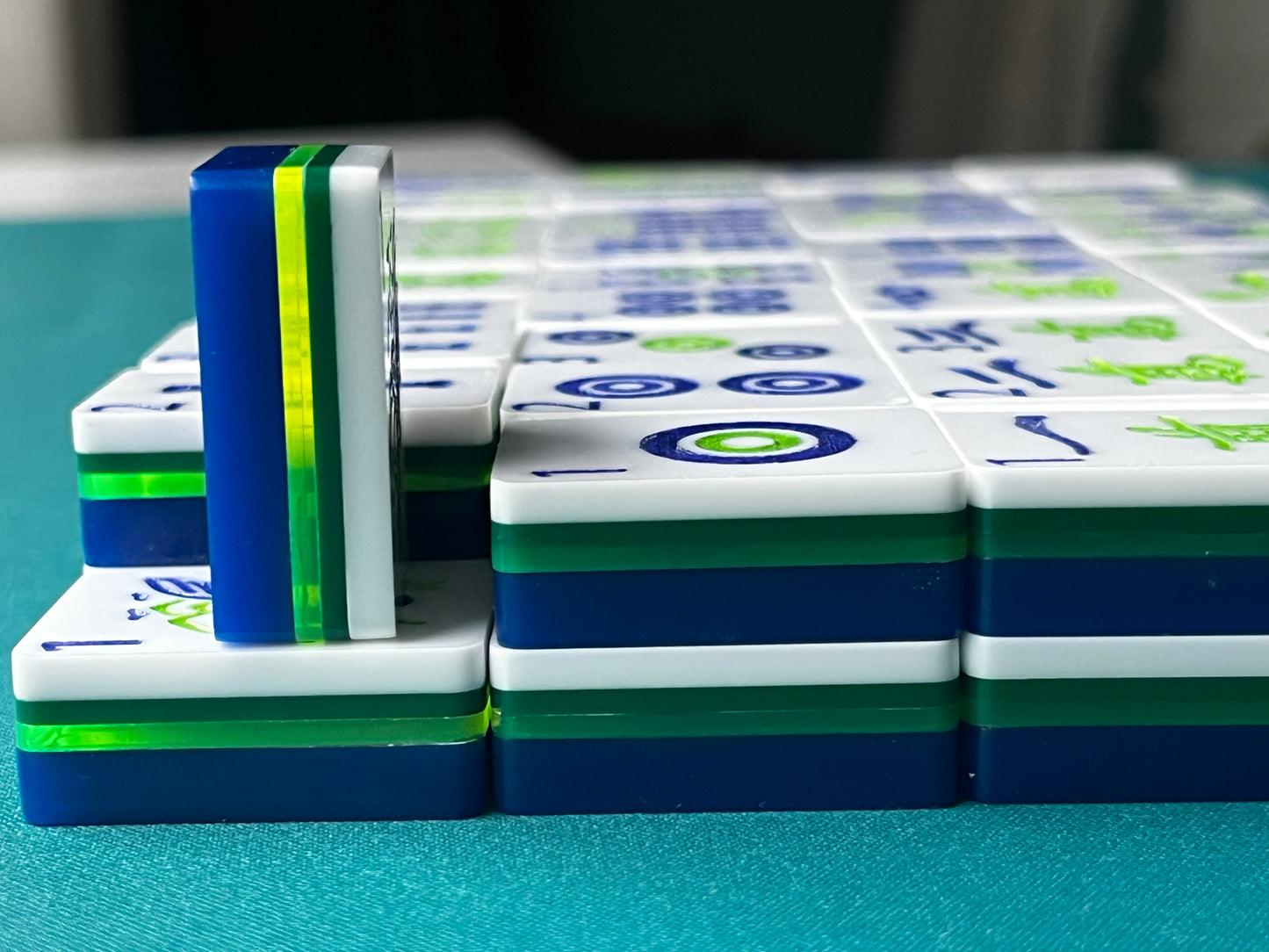 Emerald American Mahjong Tiles